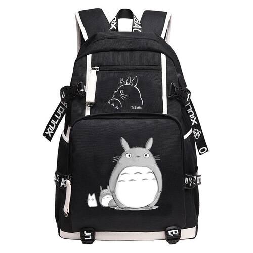 2024龙猫书包 动漫双肩包 宫崎骏千与千寻周边 大豆饮料少儿绘本