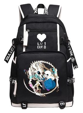 2025传说之下书包Undertale Flowey sans 波动狗动漫游戏周边双肩