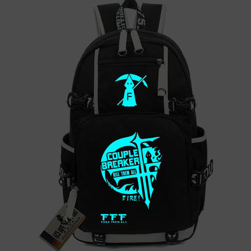 2024FFF团双肩包背包 异端审判团 周边男女初高中学生书包 动漫运