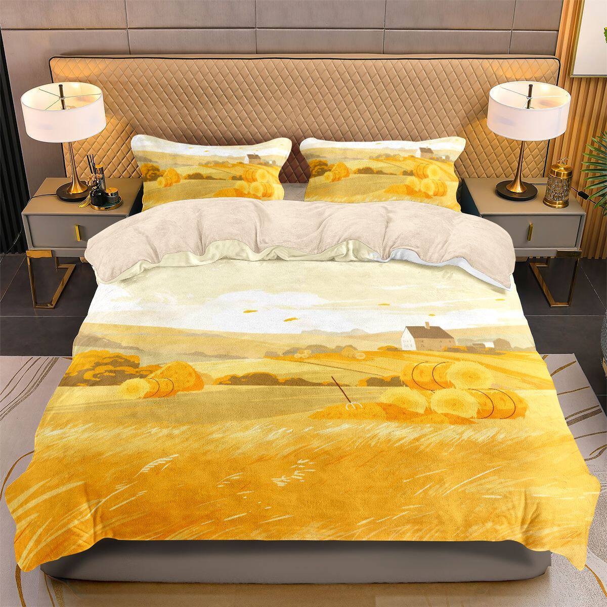 202525新款牛奶绒被套四件套不掉毛防静电学生居家卧室床品床单床