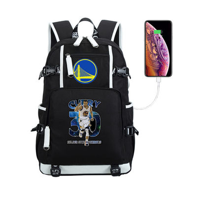 2024NBA篮球勇士队库里书包小学生三到六年级初中生男简约30号双