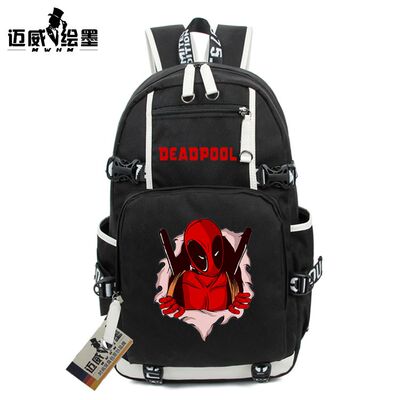 2024死侍书包deadpool周边漫威超级英雄动漫男女款初高中学生双肩