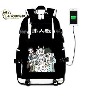 2025非人哉哪咤 白泽神兽书包双肩背包中小学生青少年大容量男女