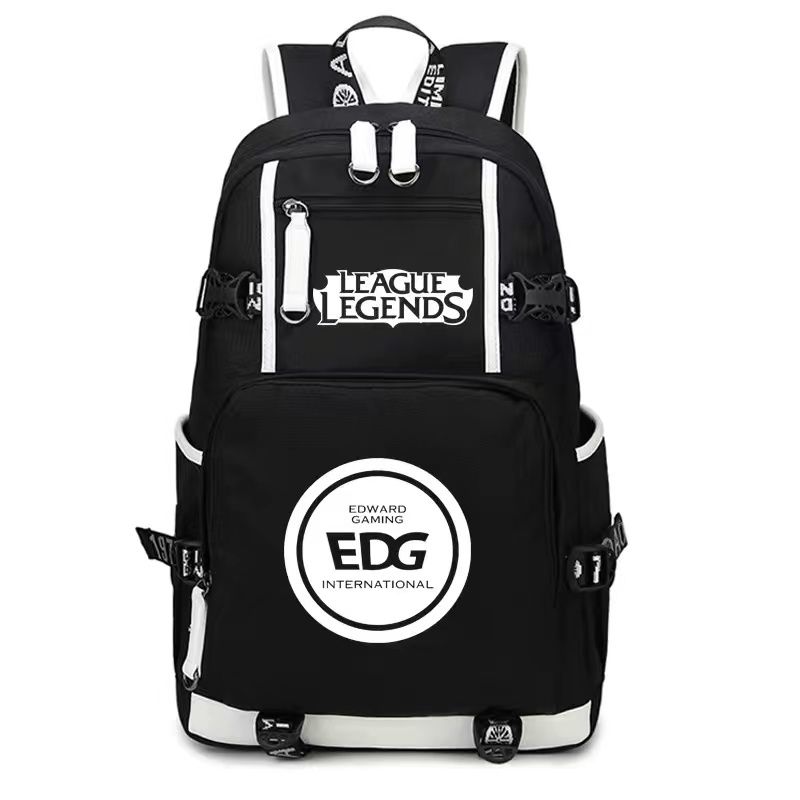 2024新款英雄联盟背包LPL双肩包RNGEDG IG SKT周边LOL学生书包FPX