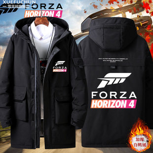 2026XBOX游戏周边羽绒服极限竞速地平线4周边男女休闲棉服加厚外