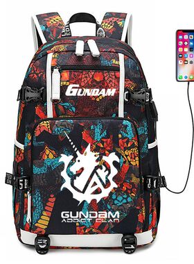 2025机动战士高达书包 GUNDAM 敢达UC独角兽动漫学生双肩背包电脑
