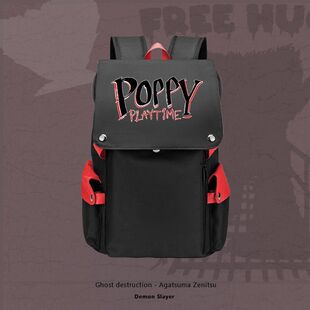 2025poppy playtime双肩书包波比的游戏时间周边电脑包学生背包跨