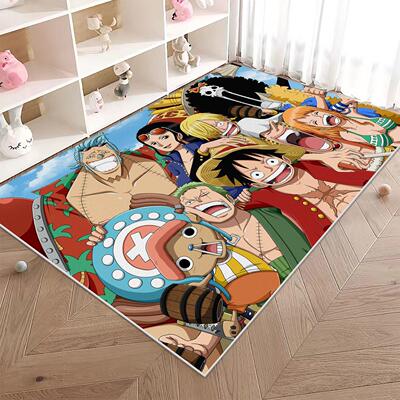 2024海贼王儿童房地毯卧