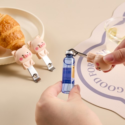 口服液开瓶器冰箱贴磁吸多功能啤酒罐头开盖药瓶铝盖启冻干粉起子