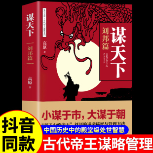 抖音同款 高手控局中国历史中 沟通智慧从优秀到卓越 谋天下刘邦篇 用人之道中国式 管理者谋略书籍P 殿堂级处世智慧书籍正版