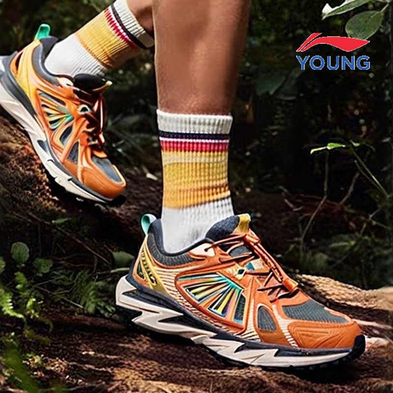 李宁儿童男童防滑耐磨户外运动鞋