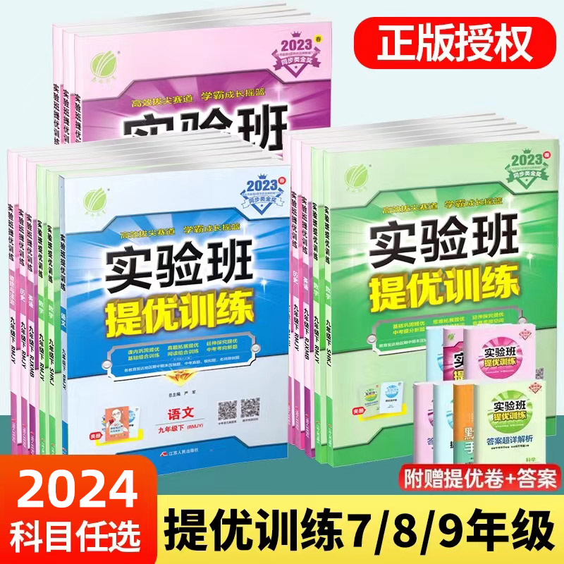 优训练实验班九年级下册