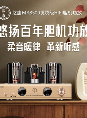 悠唐 MK8500胆机甲类发烧级功放机HIFI发烧电子管单端纯胆机音响