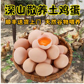 30枚鸡蛋农家散养土鸡蛋50枚正宗农村100枚草鸡蛋60枚乌鸡蛋20枚