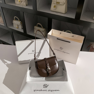 2026新款马鞍包包轻奢高级感小众不撞款包包时尚通勤单肩斜挎女包