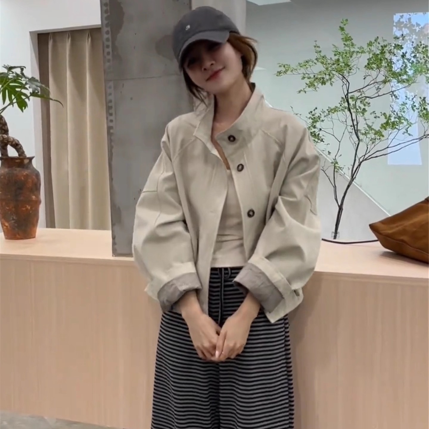 冲锋衣外套女短款秋季2025新款韩