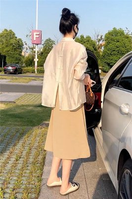 天丝防晒衬衫女薄款夏季