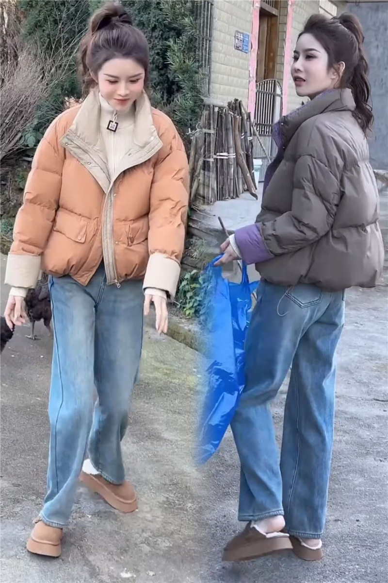 小个子短款羽绒服女冬季2025新款