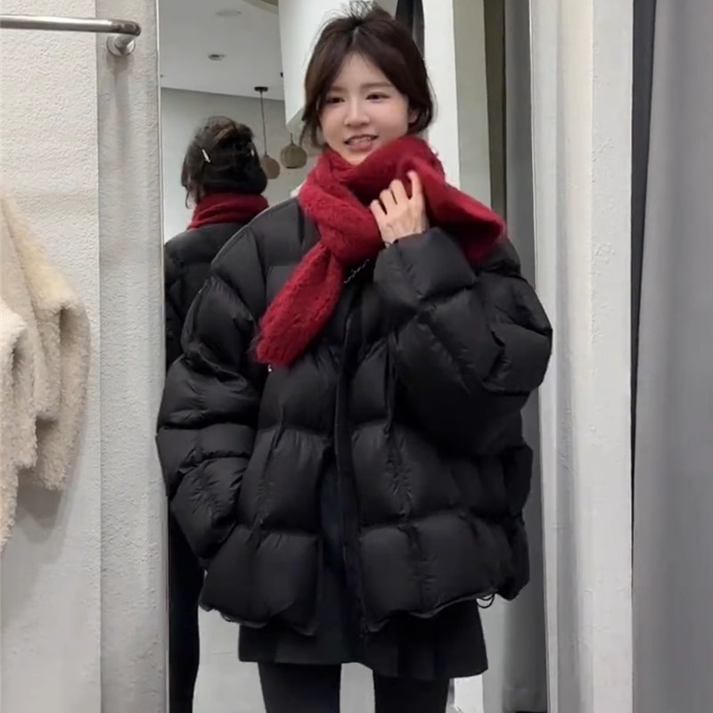 羽绒服女短款加厚冬季2025新款