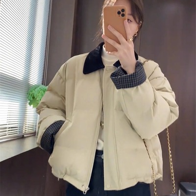 棉服女款2025新款冬季外套韩