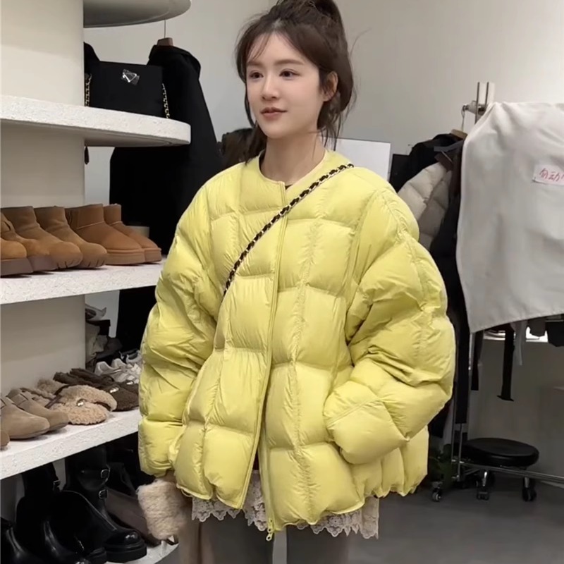 短款羽绒服女加厚冬季2025新款版