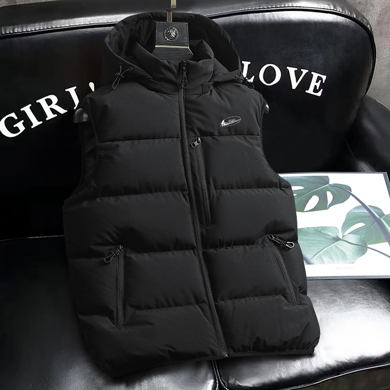 耐克顿男装秋冬季保暖羽绒棉马甲