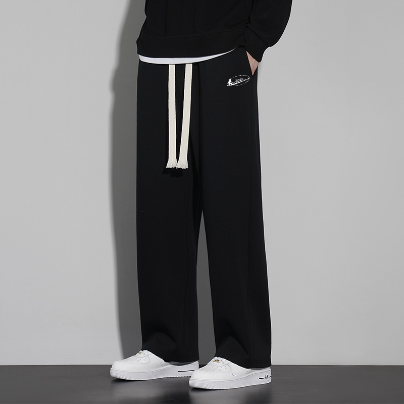 耐克顿秋冬季加绒加厚休闲裤男士