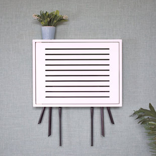 路由器收纳盒壁挂式多媒体弱配电闸表箱装饰画网络光缆遮挡集线