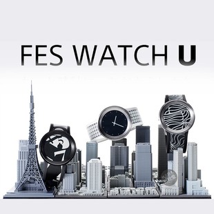日本原装Sony/索尼FES Watch U智能手机连接电屏纸电子手表FESWA1