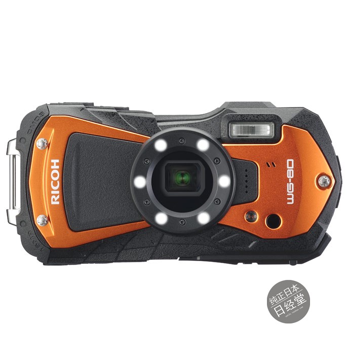 日本直邮 理光/Ricoh WG-80三防式卡片机微距户外高清数码相机