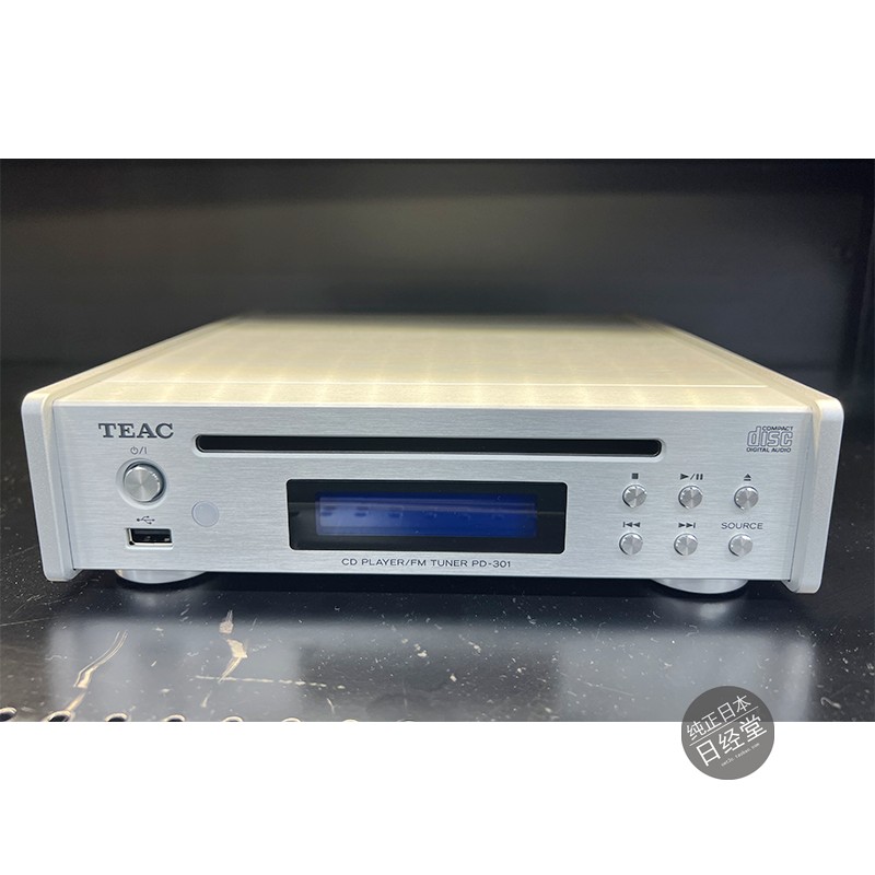 日本直邮 全新正品 TEAC PD-301-X CD 播放器 FM调谐器 Reference