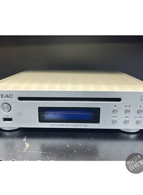 日本直邮 全新正品 TEAC PD-301-X CD 播放器 FM调谐器 Reference