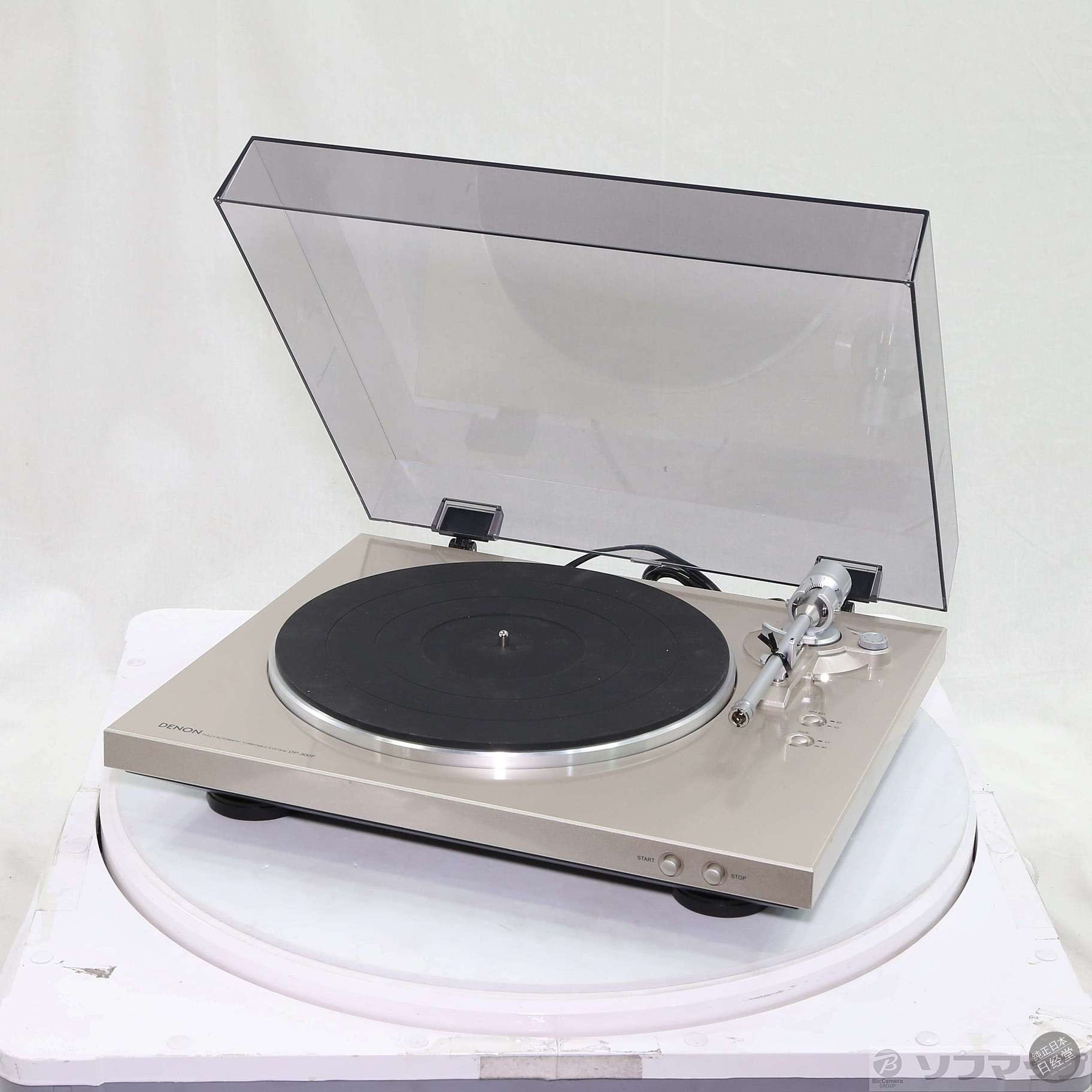 Denon/天龙 DP-300F 黑胶唱片机 电唱机 日本代购 正品保证