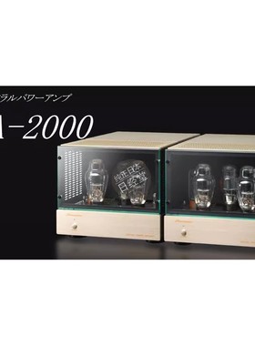 Phasemation/协同电子 MA-2000 旗舰单声道胆后级 300B 纯A类胆机
