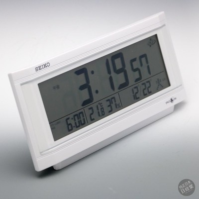 精工卫星GPS自动对时闹钟