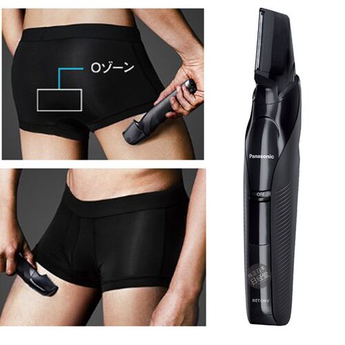 日本直送 松下ER-GK71 男士全身毛修毛器敏感胸腿毛腋下可水洗