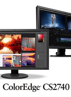 代购 EIZO艺卓 ColorEdge CS2740 IPS 10bit 4K专业液晶显示器