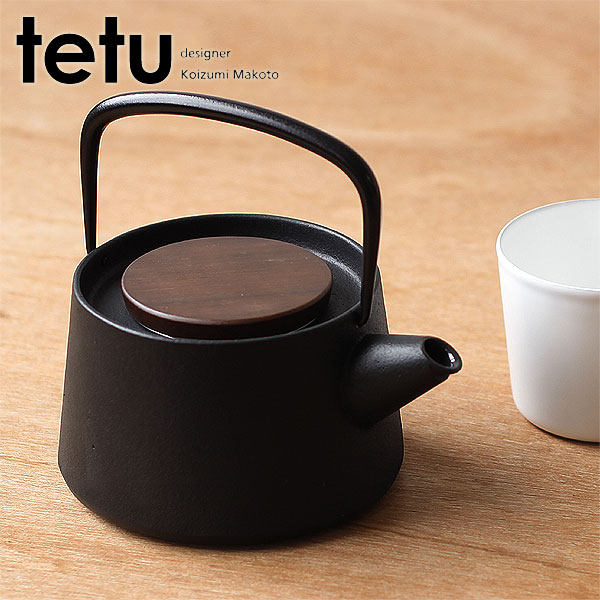 日本代购 南部铁器 池永小泉诚 tetu 铁壶 铸铁泡茶壶 急须 0.56L