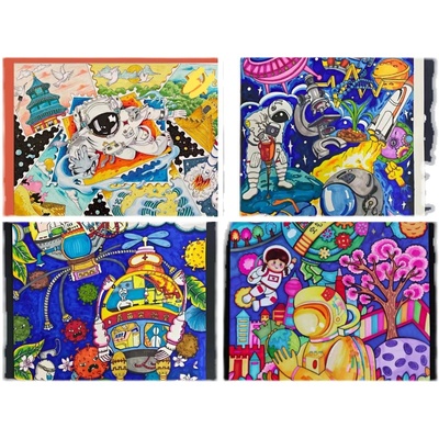 儿童画手绘儿童画纯手绘