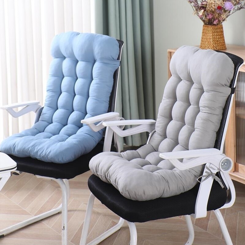 冬季防滑护腰电脑椅办公室专用椅子坐垫加厚防滑护腰