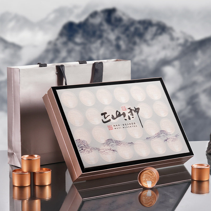 小泡罐装大红袍茶叶礼盒装武夷岩茶大红袍茶叶乌龙茶礼盒,茶,正山小种,淘宝优惠券,粉丝福利购,淘宝优惠卷