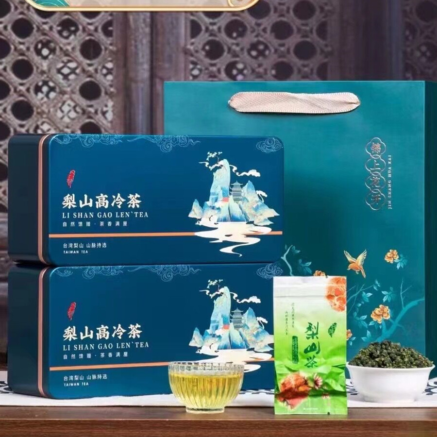 高冷梨山茶台湾冻顶乌龙茶浓香型茶叶小泡袋礼盒装250/500g320-封面