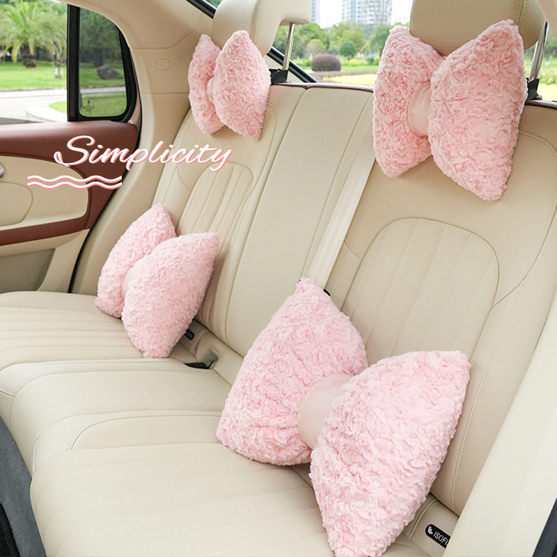 蓝雨秋冬季保暖车载座椅坐垫简约毛绒舒适防滑车用座椅套