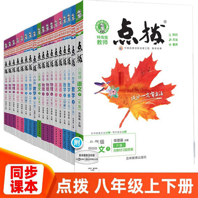 2025版荣德基初中点拨八年级