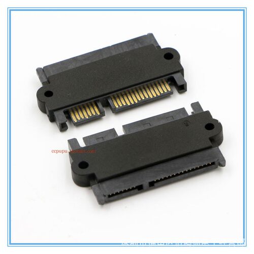 SATA22P硬盘公对母转换头