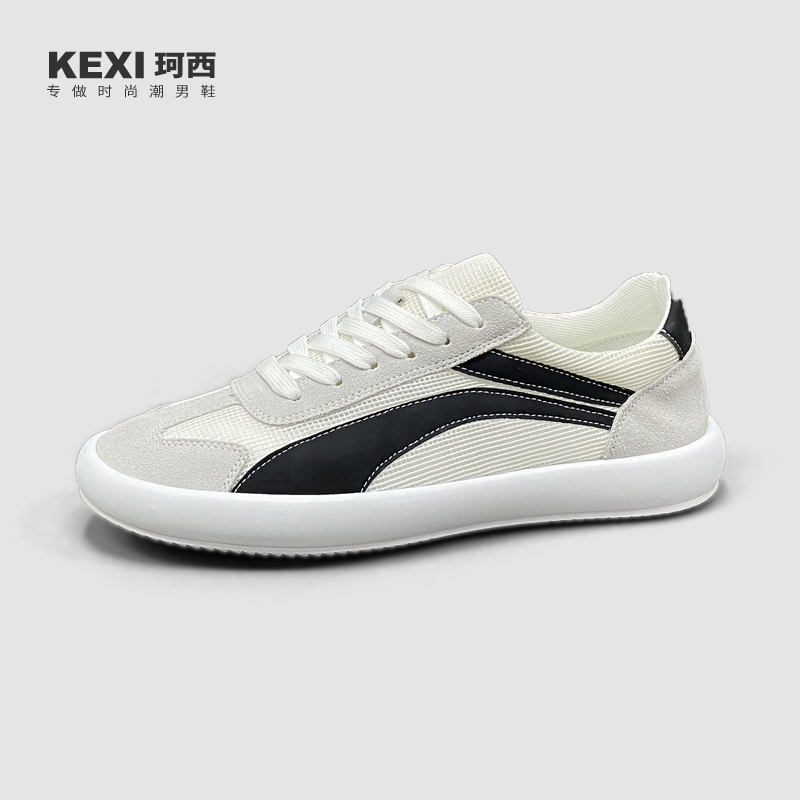 磨砂皮软底阿甘经典款板鞋欧洲站