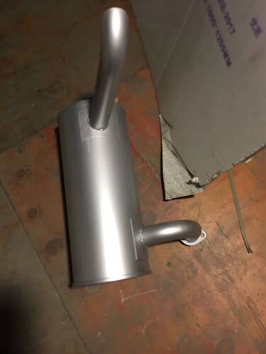 挖掘机配件日立ZAX70 ZAX60消声器排气管消音器五十铃发动机