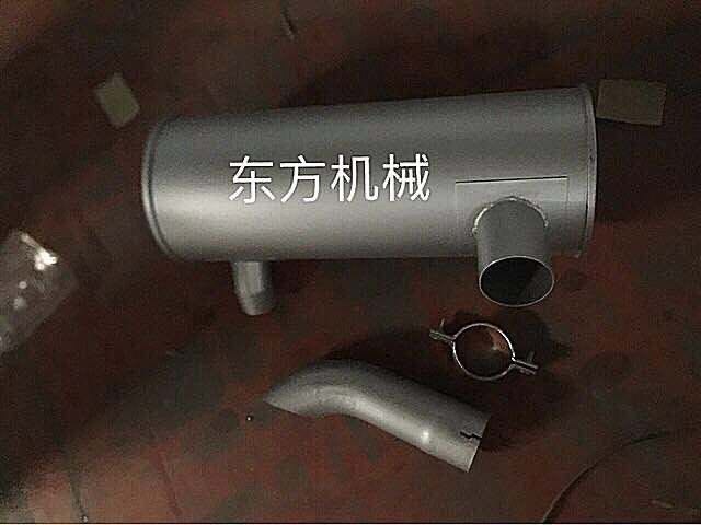 挖掘机配件三一SY215-8S消声器排气管消音器三菱发动机6D34