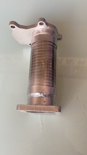 龙工挖机消音器波纹管