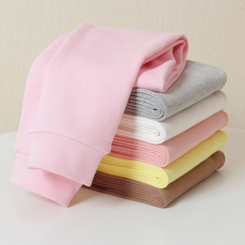 儿童纯棉秋裤单条男童打底裤加厚保暖裤内穿全棉女童线裤衬裤秋冬